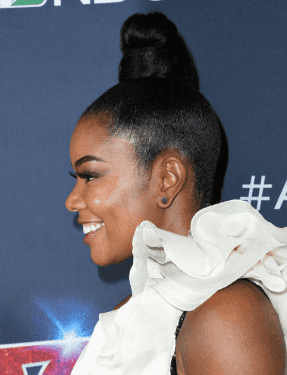 Gabrielle Union poses solo on the red carpet for "America's Got Talent" Season 14 Live Show Red Carpet, on September 17, 2019, in Hollywood, California | Source: Getty Images (Jon Kopaloff/FilmMagic)