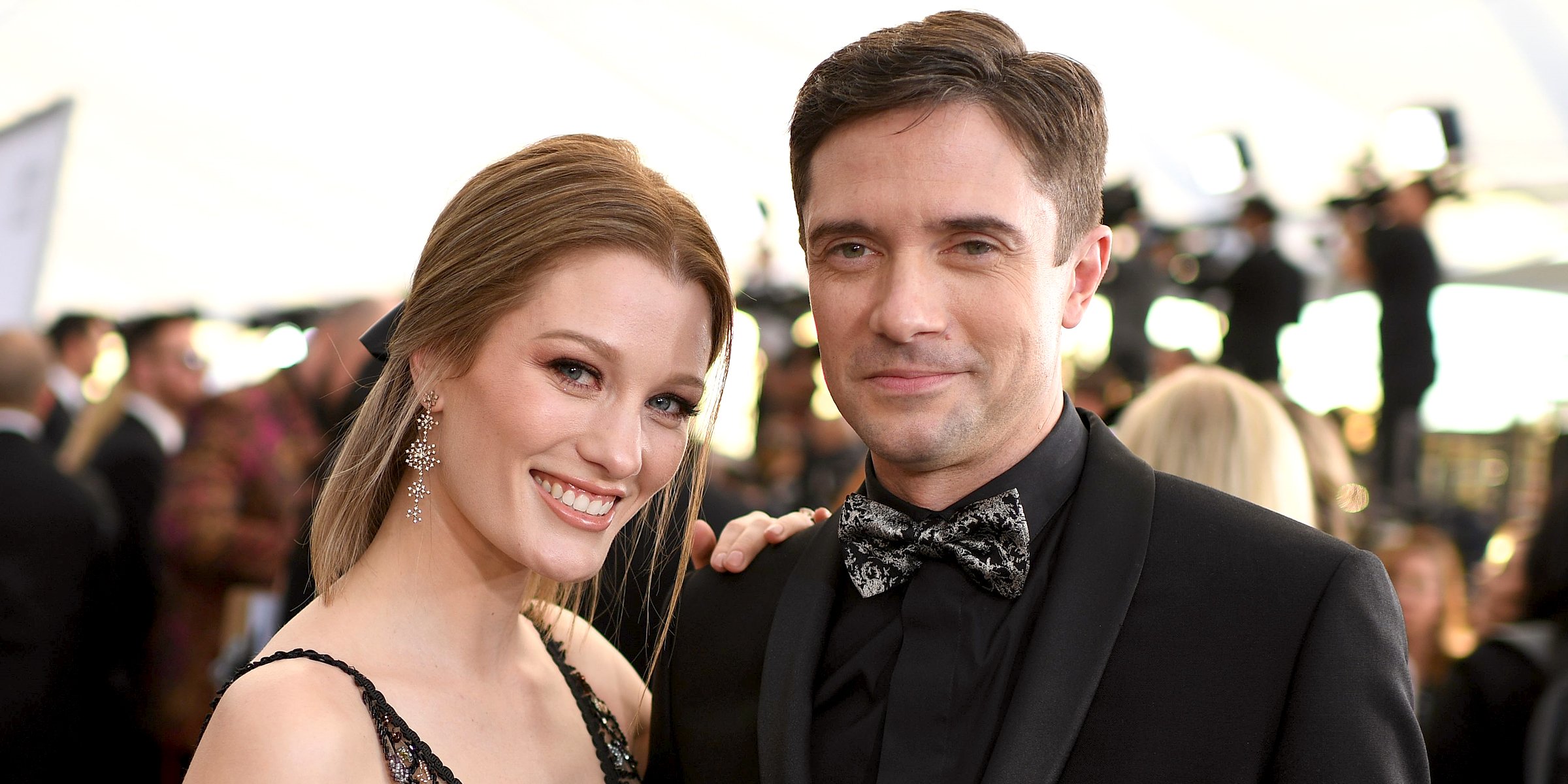 Ashley and Topher Grace | Source: Getty Images