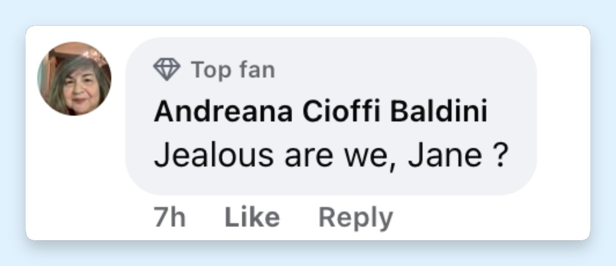 A netizen comment dated March 17, 2926. | Source: Facebook/People