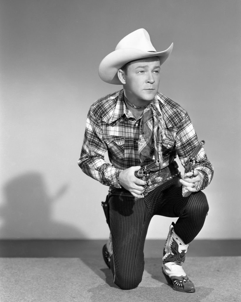 American actor and singer Roy Rogers, circa 1950. | Photo: Getty Images
