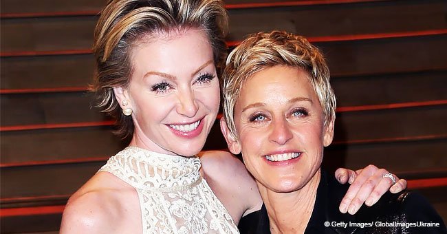 Ellen DeGeneres posts never-seen-before wedding photos for her 10th anniversary