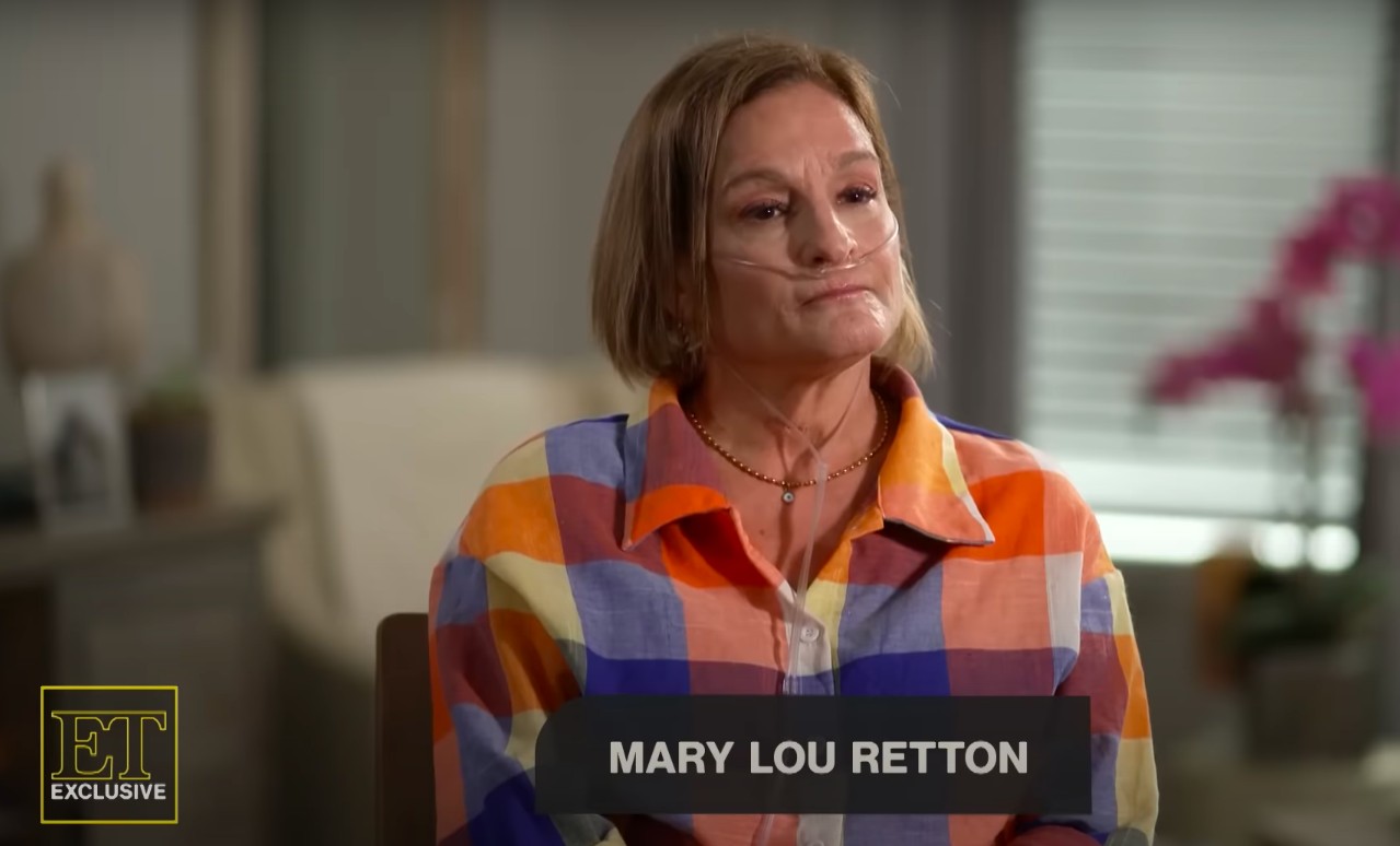 Mary Lou Retton during her exclusive ET interview, posted on May 23, 2024 | Source: YouTube/Entertainment Tonight