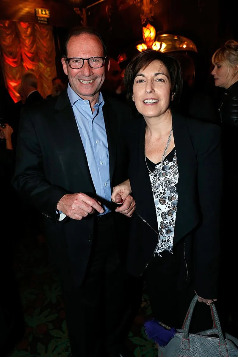 Ruth Elkrief et son mari Claude Czechowski | source : Getty Images