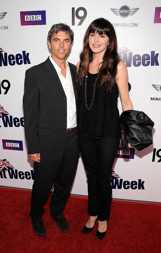  Actress Jane Leeves and husband Marshall Coben attend the Champagne Launch Of BritWeek 2009. | Photo: Getty Images