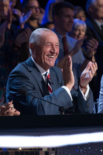 Len Goodman on set of "Dancing With The Stars" | Photo: Getty Images