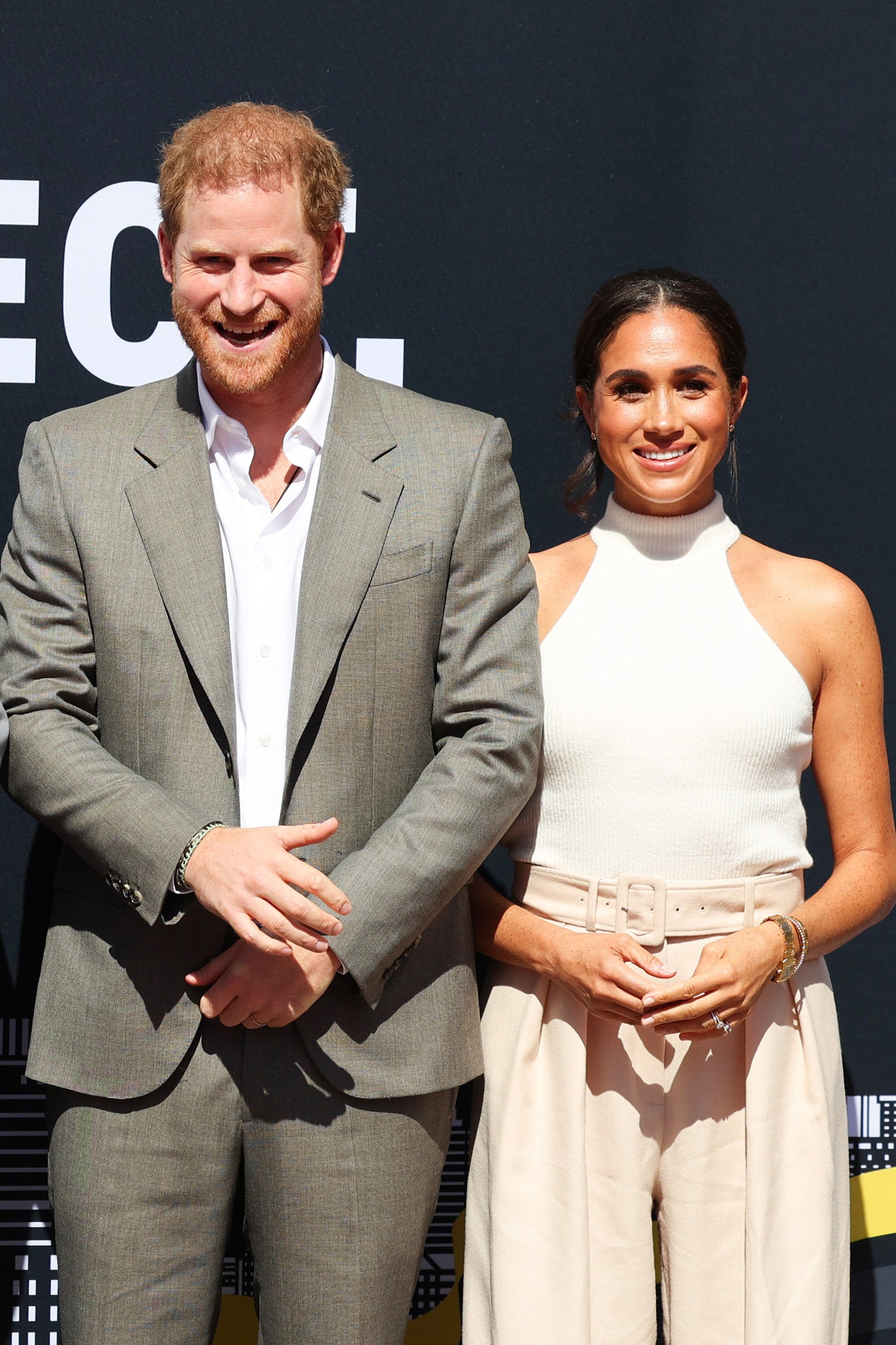 Prince Harry and Meghan arrive at the Invictus Games Dusseldorf 2023 - One Year To Go events on September 06, 2022, in Dusseldorf, Germany. | Source: Getty Images