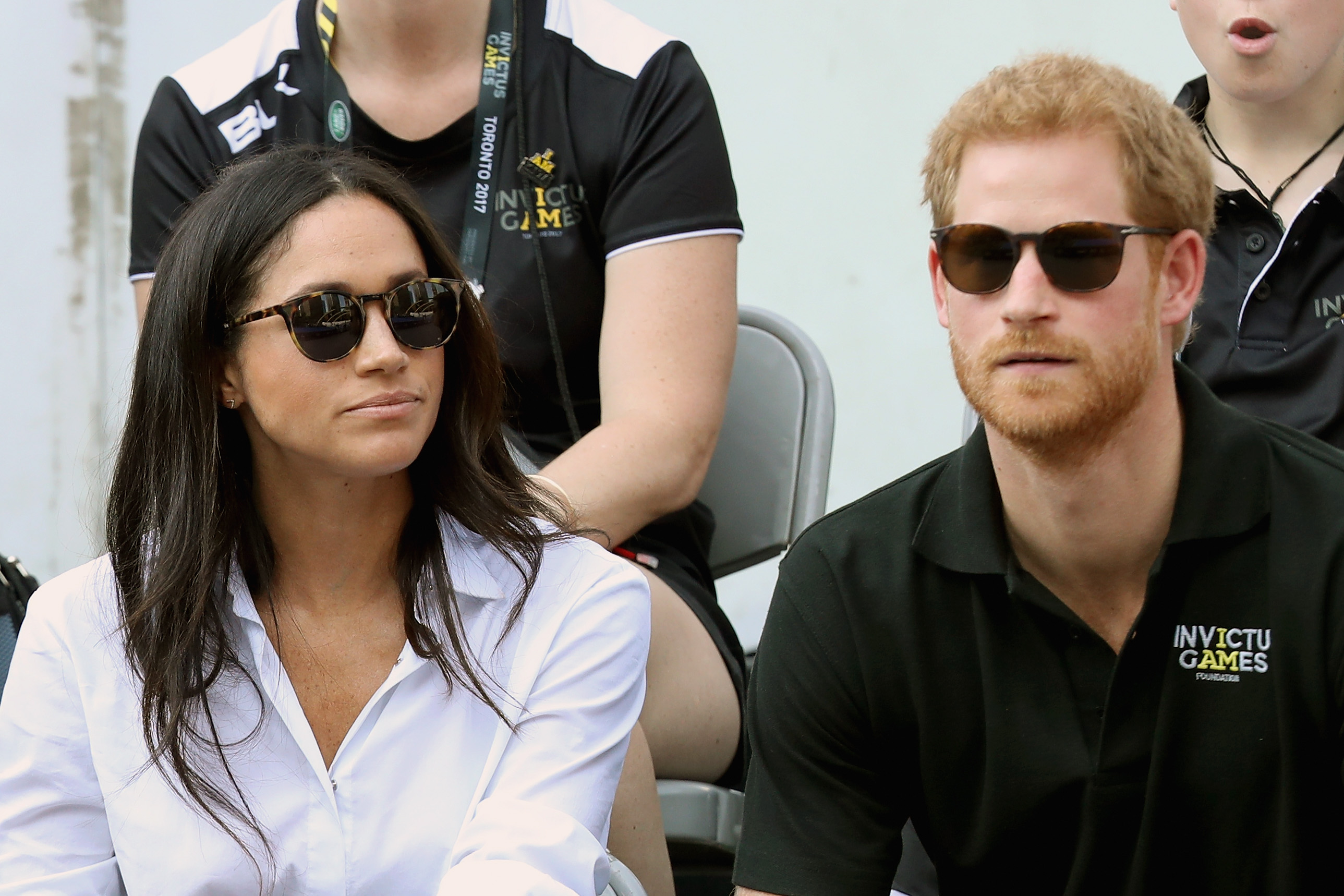 Prince Harry and Meghan Markle attend a Wheelchair Tennis match during the Invictus Games 2017 at Nathan Philips Square in Toronto, Canada on September 25, 2017 | Source: Getty Images