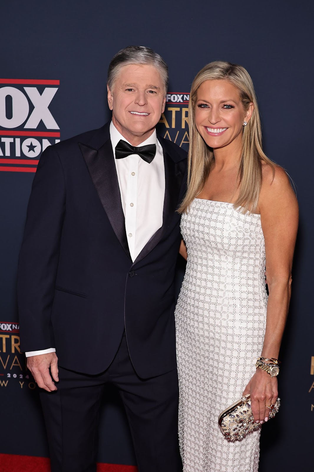 Sean Hannity and Ainsley Earhardt at FOX Nation's 2024 Patriot Awards on December 5, 2024, in Greenvale, New York. | Source: Getty Images