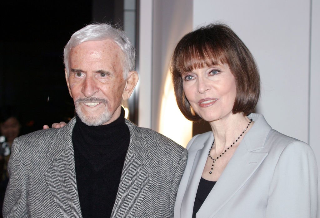 Don Adams and Barbara Feldon on November 5, 2003 in Beverly Hills, California | Source: Getty Images