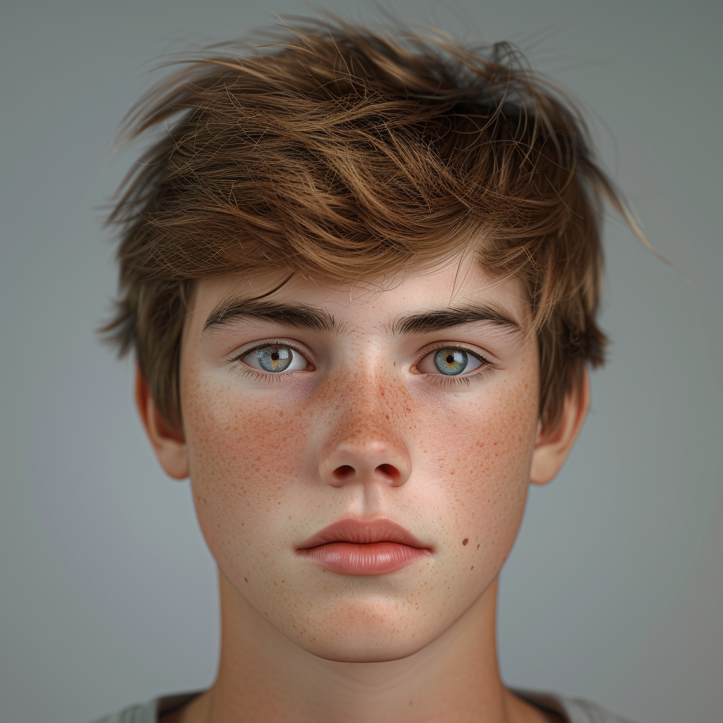 A close-up of a teenage boy | Source: Midjourney