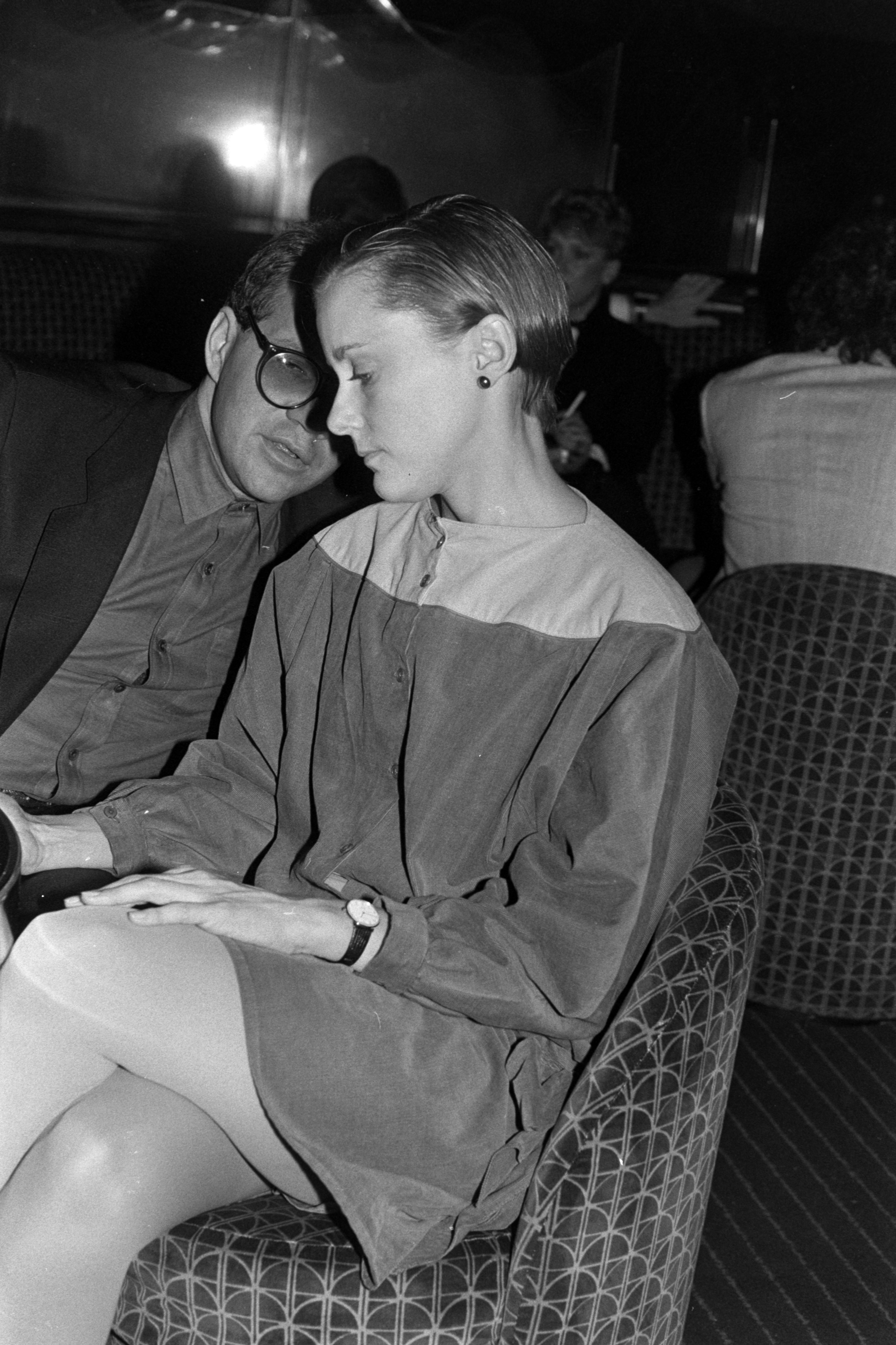 Paul Schrader and Mary Beth Hurt attend a party, celebrating Bette Midler's run of Radio City Music Hall performances, at Club A in New York City on March 8, 1983 | Source: Getty Images