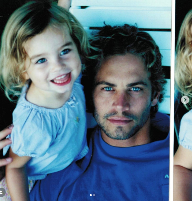 The star and his daughter in a picture posted on September 12, 2022 | Source: Instagram/meadowwalker