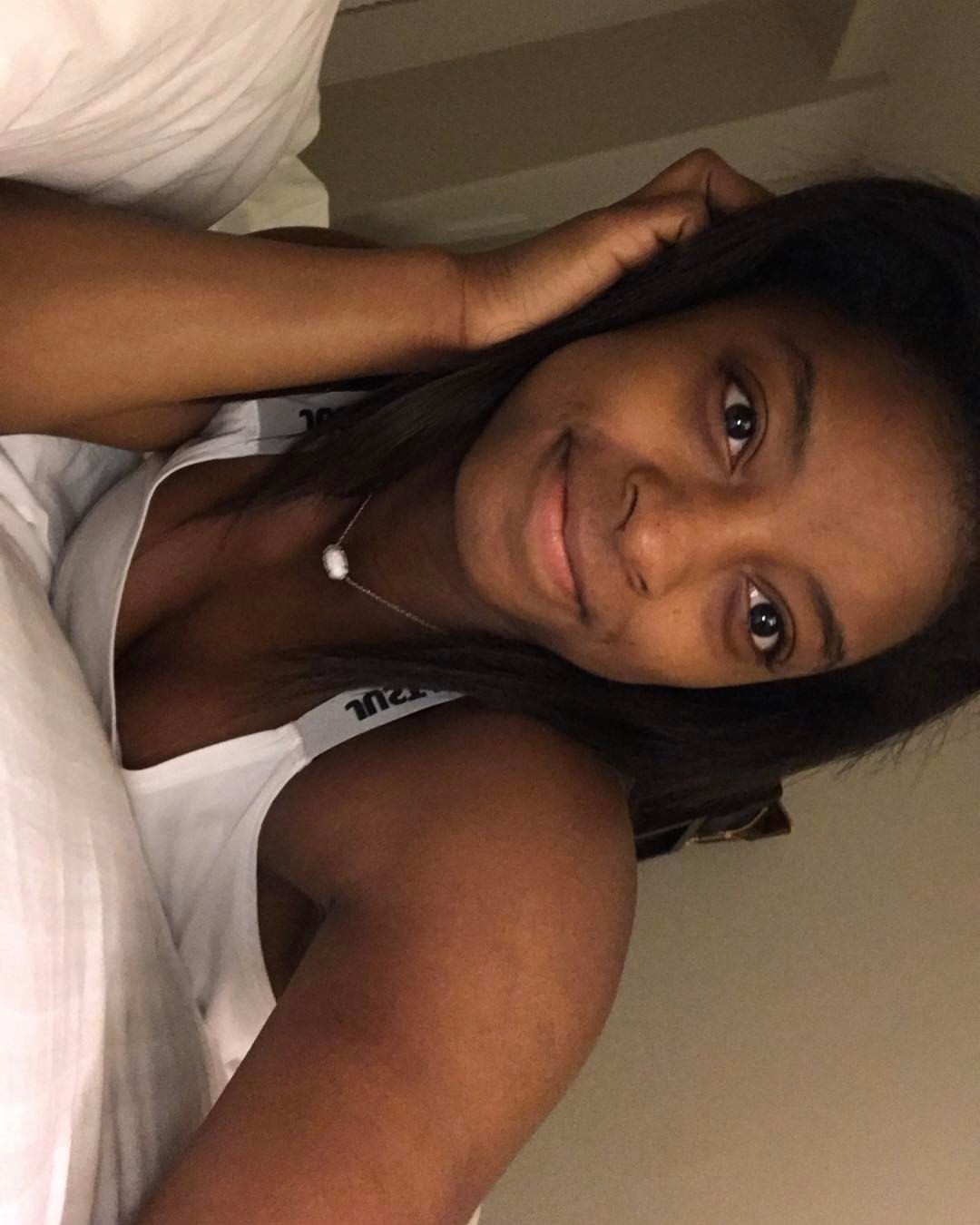 Simone Biles from a post dated May 11, 2017. | Source: Instagram/simonebiles