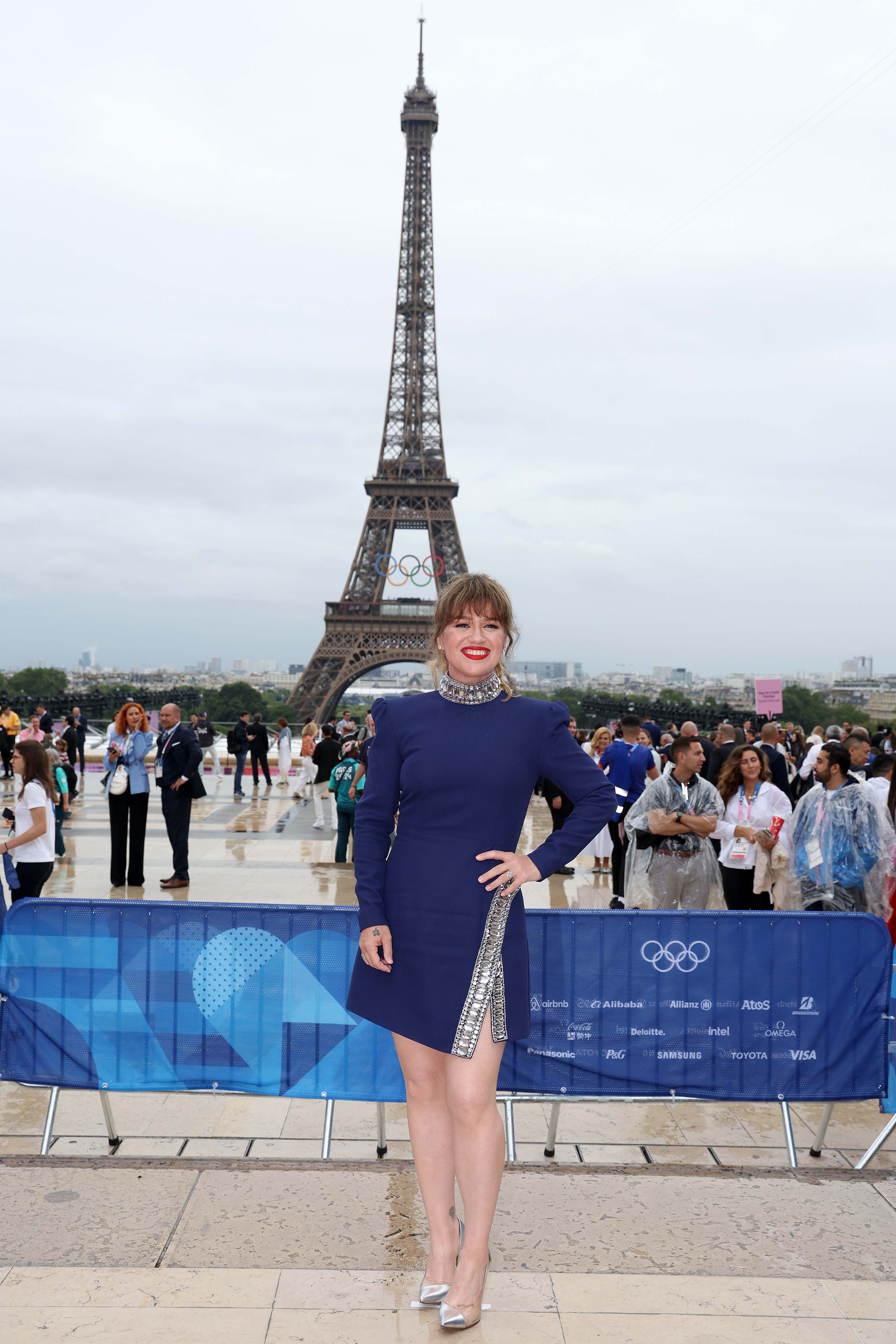 Kelly Clarkson attends the red carpet ahead of the opening ceremony of the Olympic Games on July 26, 2024 | Source: Getty Images