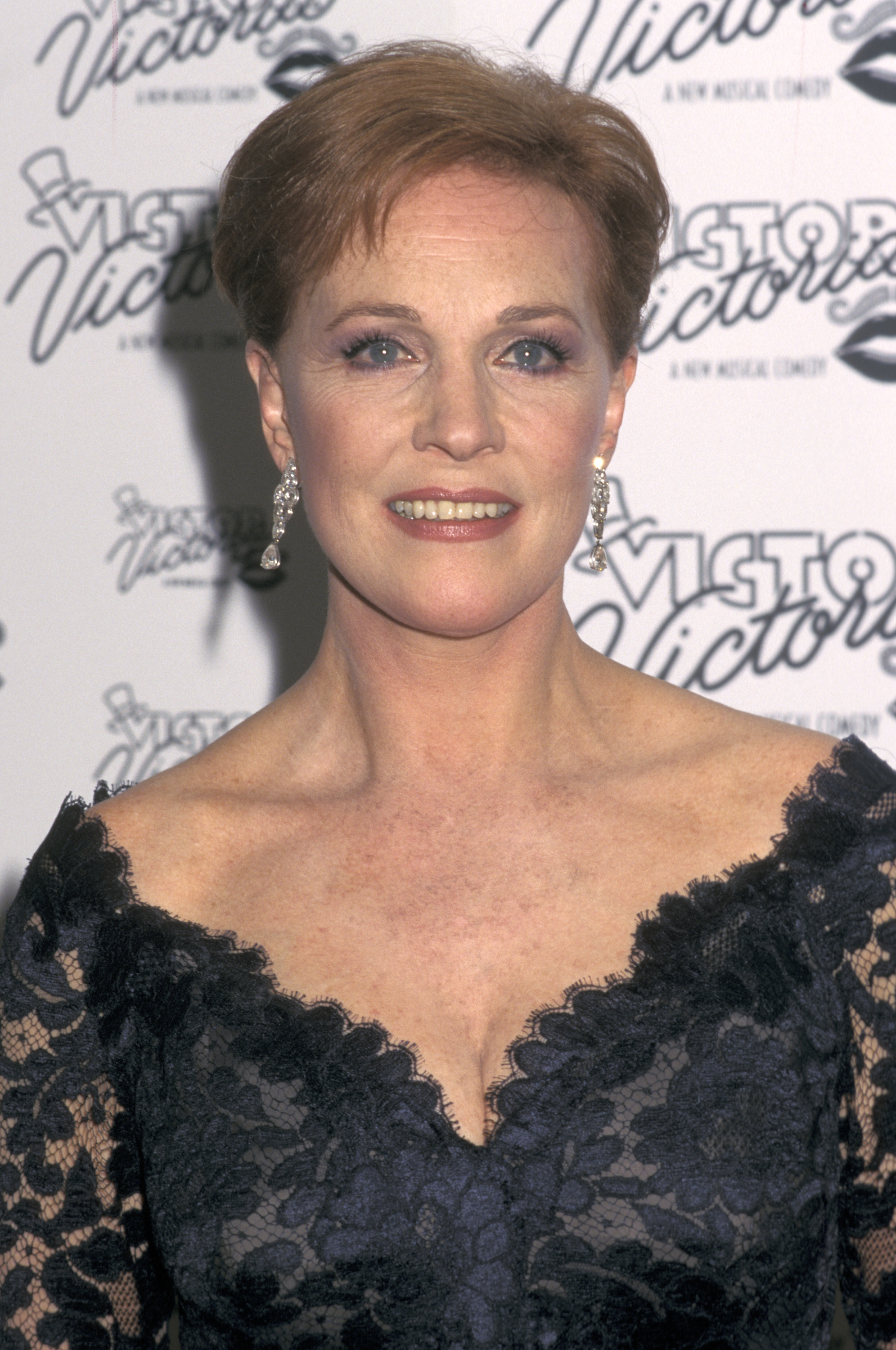 Julie Andrews at the Broadway opening of "Victor/Victoria" on October 25, 1995, in New York City. | Source: Getty Images