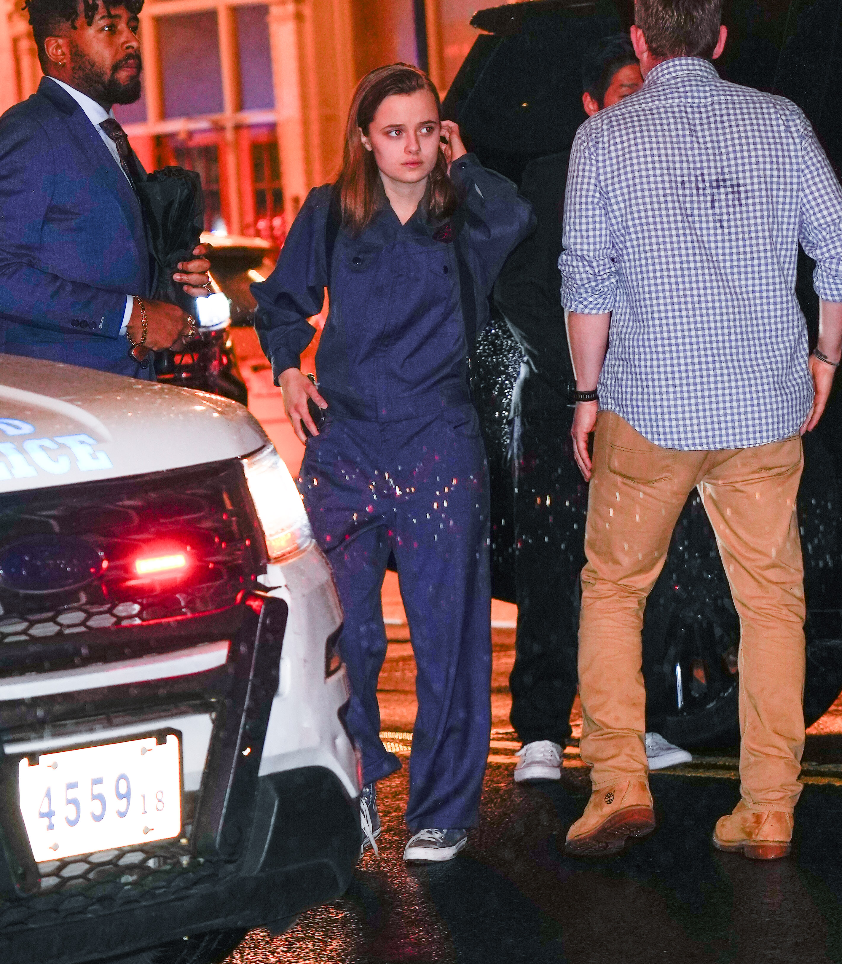 Vivienne Jolie-Pitt arrives at "The Outsiders" afterparty in New York City in April 2024. She has since filed to legally remove "Pitt" from her last name. | Source: Getty Images