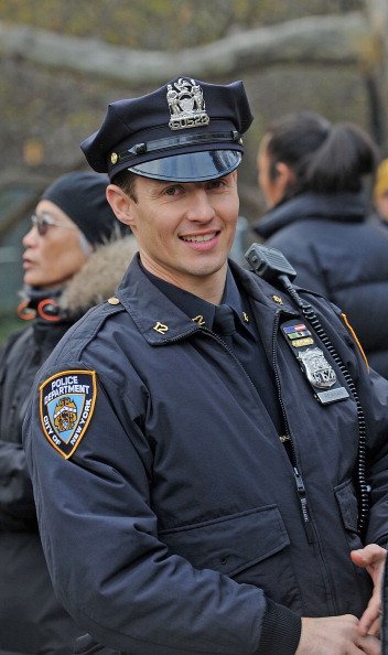  Will Estes filming on location for 'Blue Bloods' in New York City. | Photo: Getty Images.