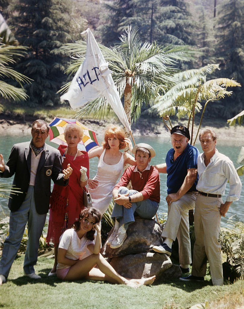 The cast of TV Show "Gilligan's Island" in a publicity shoot | Source: Getty Images