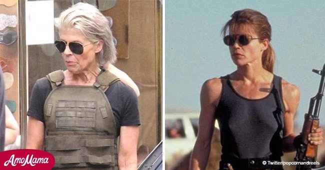 Linda Hamilton, 61, is back as Sarah Connor in 'Terminator 6'
