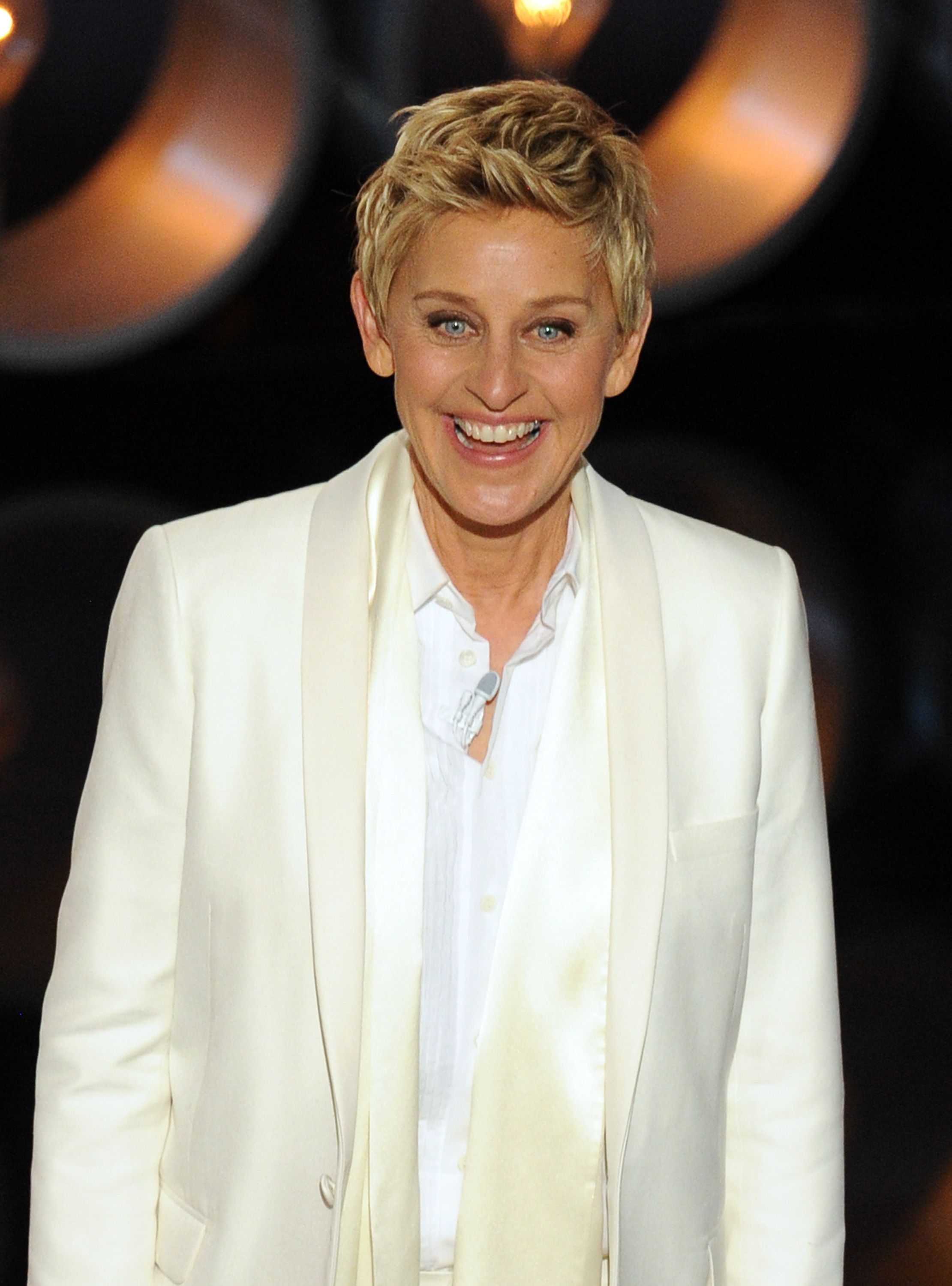 Ellen DeGeneres speaks onstage at the Oscars at the Dolby Theatre on March 2, 2014 | Photo: Getty Images