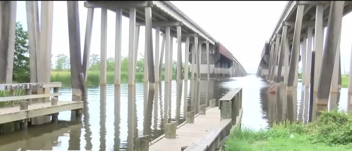 View of the Pascagoula River | Source: Youtube/23 ABC News