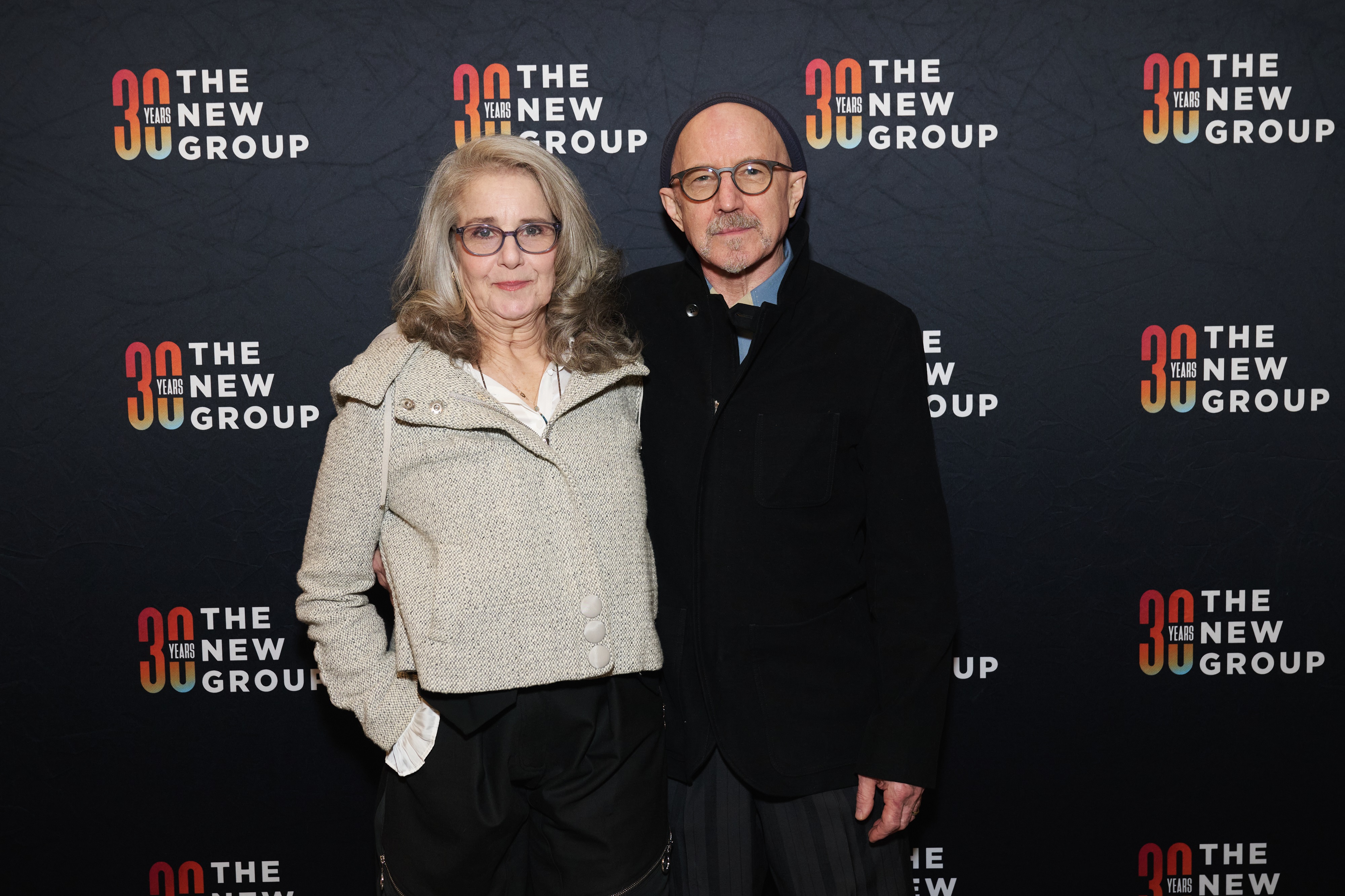 The actress and Arliss Howard during the opening celebration of The New Group's "Curse of the Starving Class" at The Pershing Square Signature Center on February 23, 2025, in New York City | Source: Getty Images