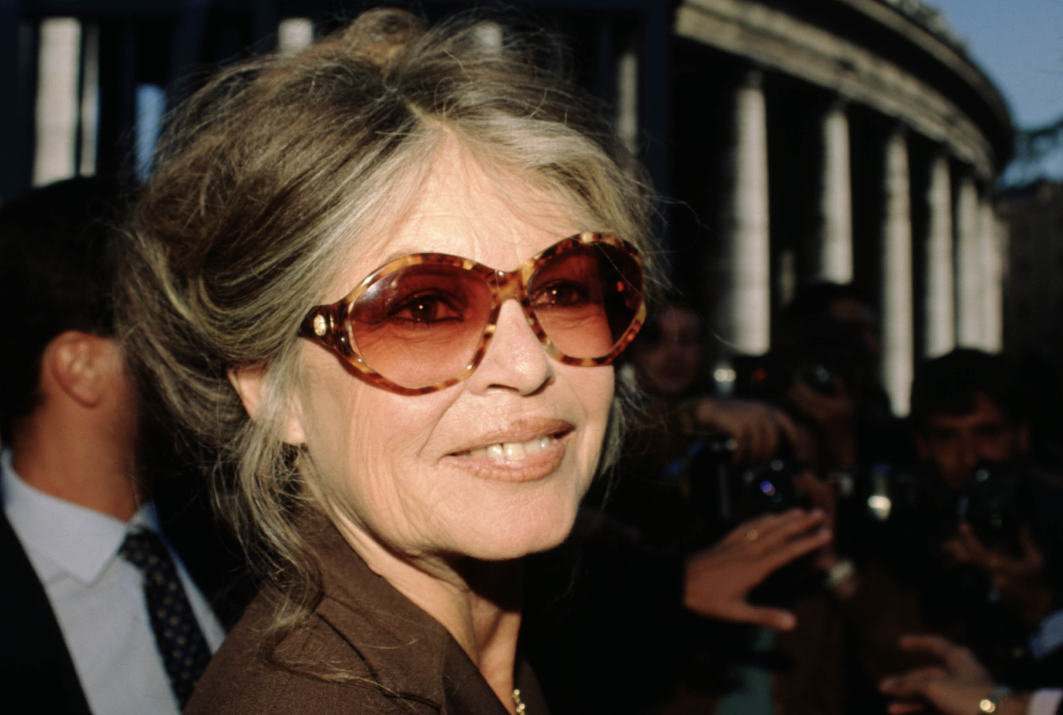 Brigitte Bardot arrives in St. Peter's Square for an audience with Pope John Paul II on September 27, 1995, in Vatican City, Vatican | Source: Getty Images