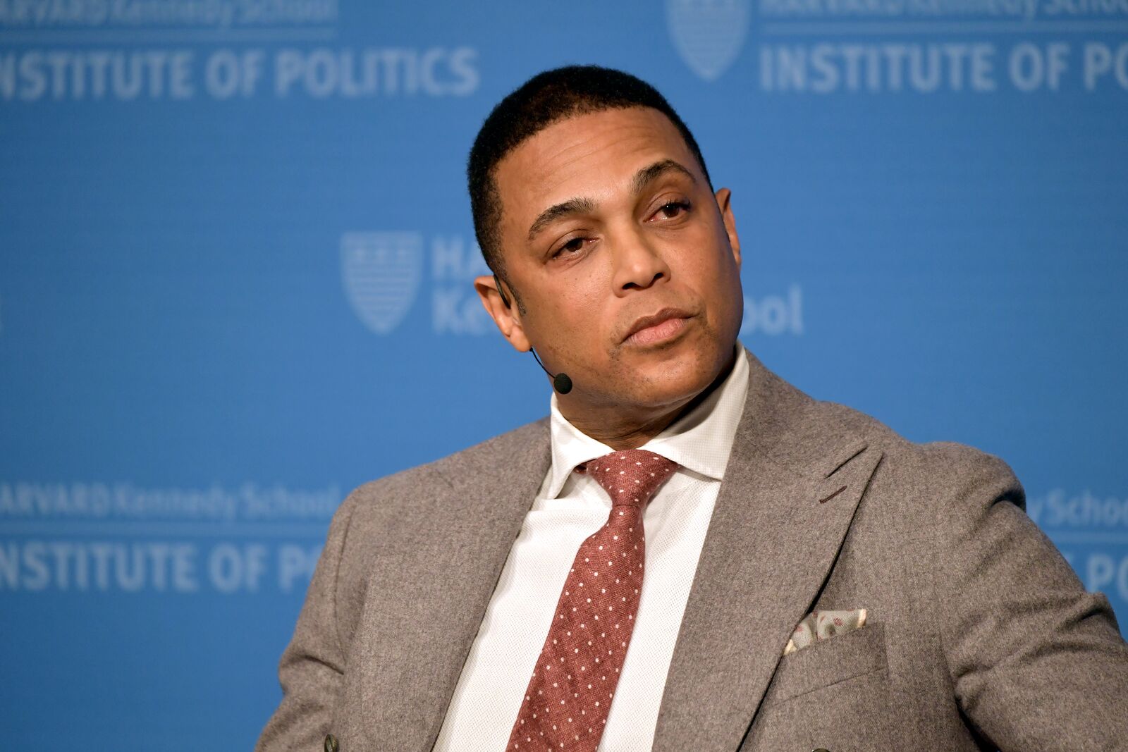 Veteran news anchor Don Lemon speaks at Harvard University Kennedy School of Government Institute of Politics in February 2019. | Photo: Getty Images