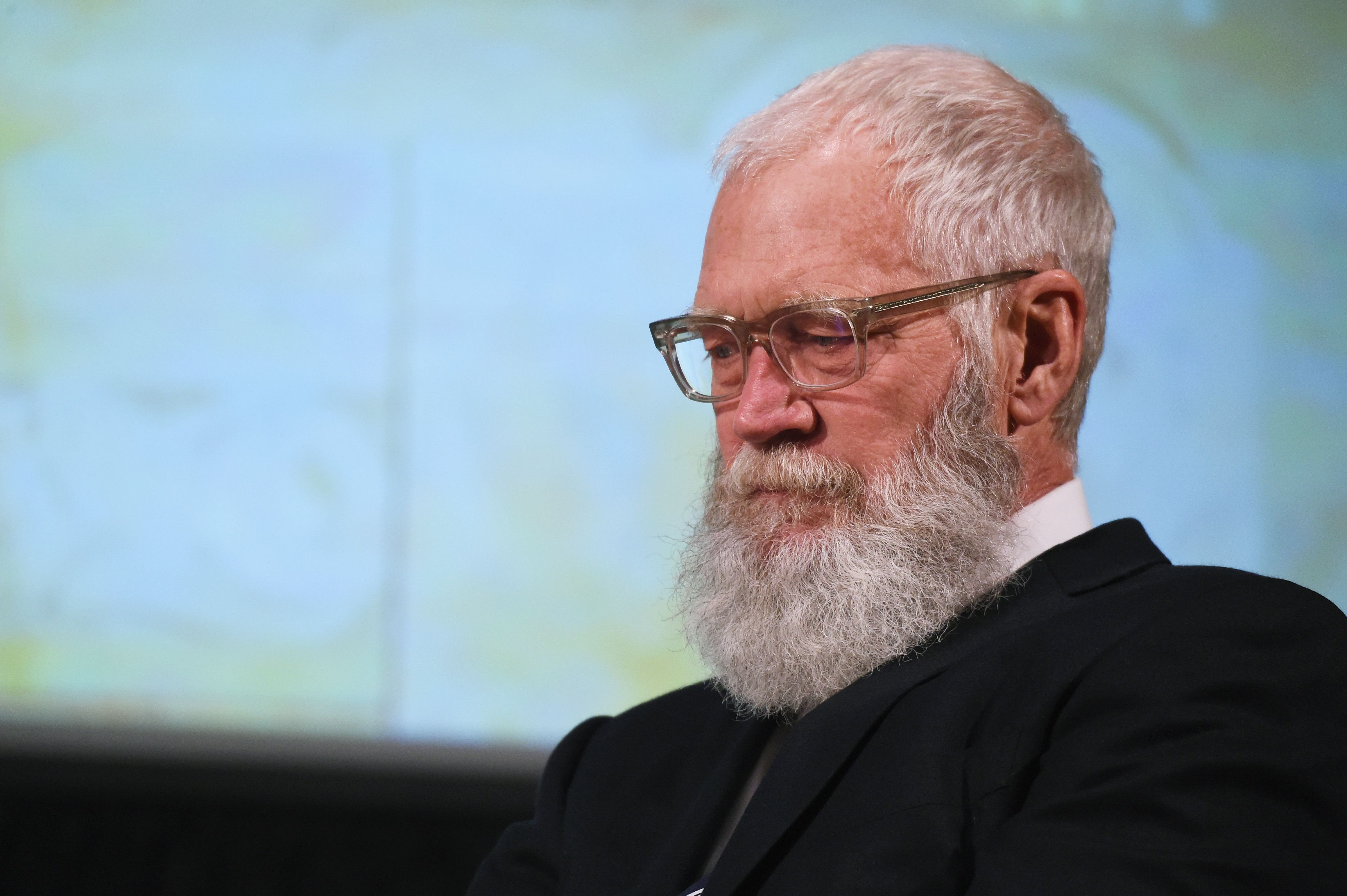 David Letterman hosts a Special Evening with Former First Lady Michelle Obama at The Streicker Center on October 25, 2017 in New York City. | Source: Getty Images