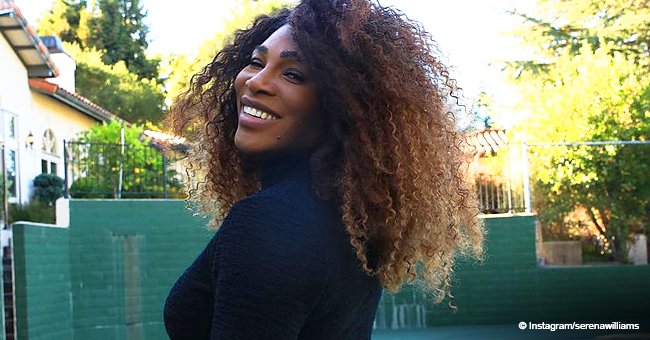 Serena Williams' husband posts pic of daughter in headphones, revealing their striking resemblance