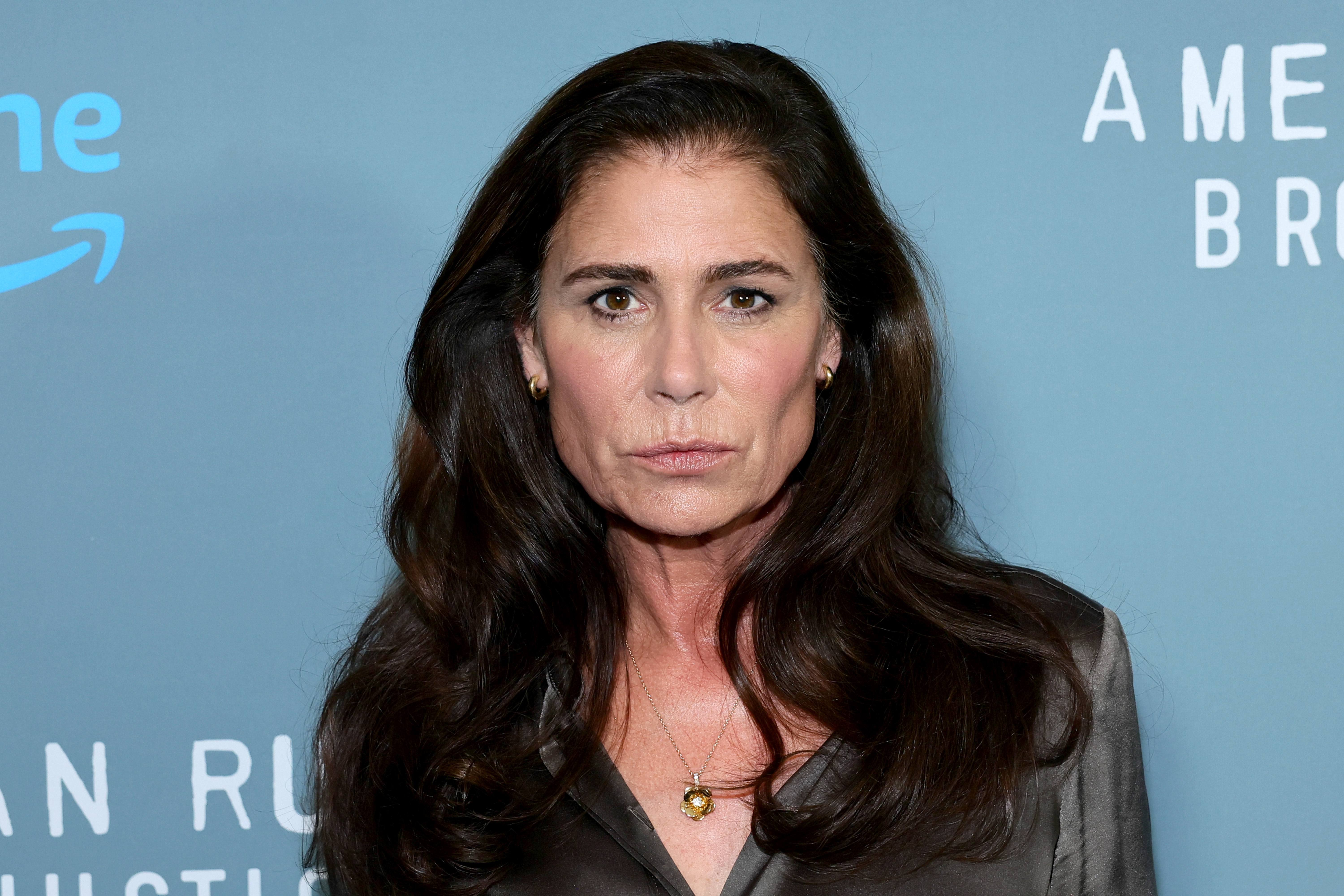 Maura Tierney in New York City on March 26, 2024 | Source: Getty Images