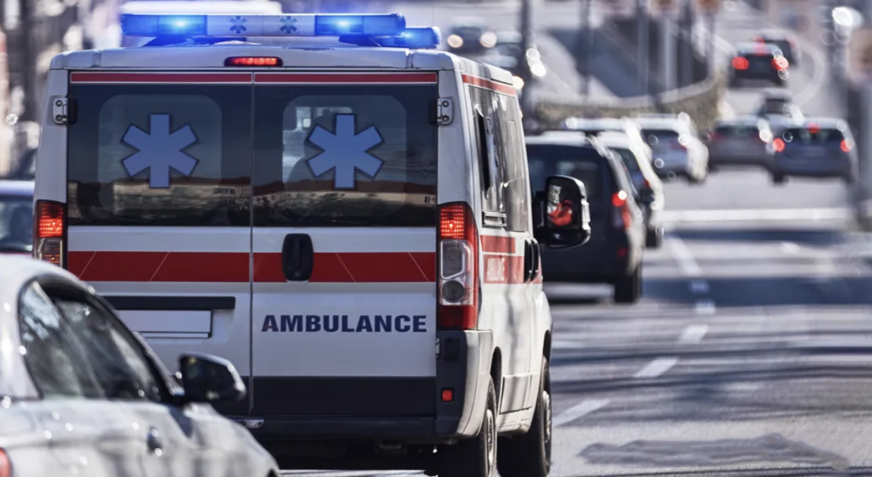 Ambulance car on the road | Source: Shutterstock