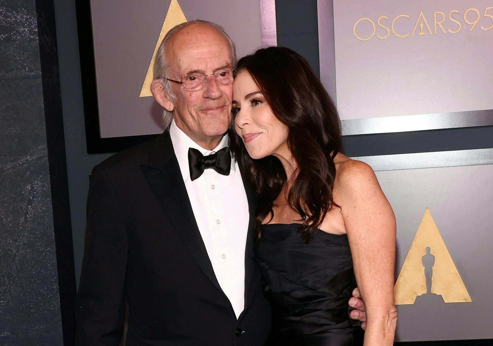Christopher Lloyd and Lisa Loiacono at the Academy of Motion Picture Arts and Sciences' 13th Annual Governors Awards hosted at the Fairmont Century Plaza, Lo Angeles, CA, on November 19, 2022. | Source: Getty Images 