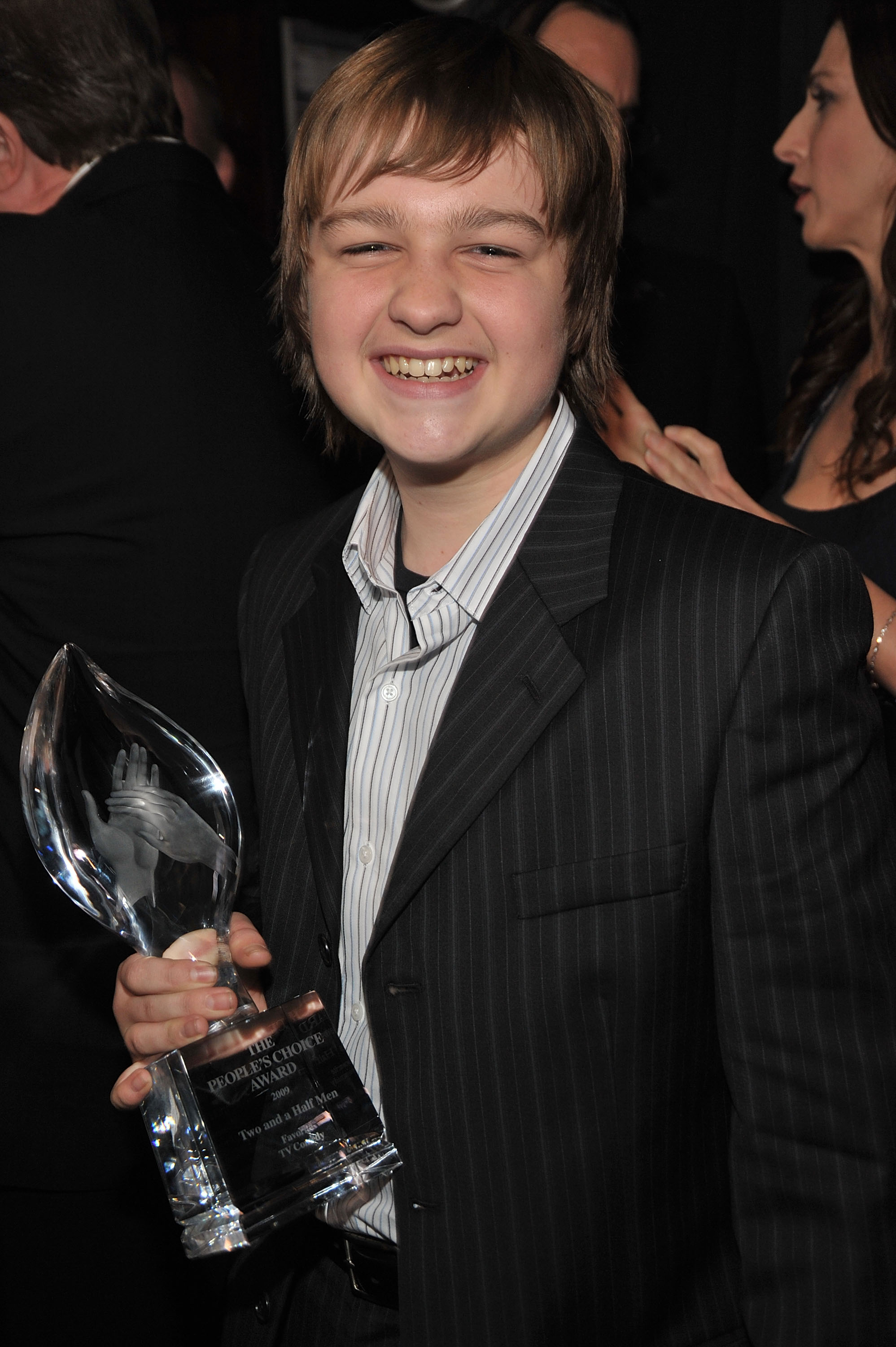 Angus T. Jones at the People Choice Awards in Los Angeles in 2009 | Source: Getty Images