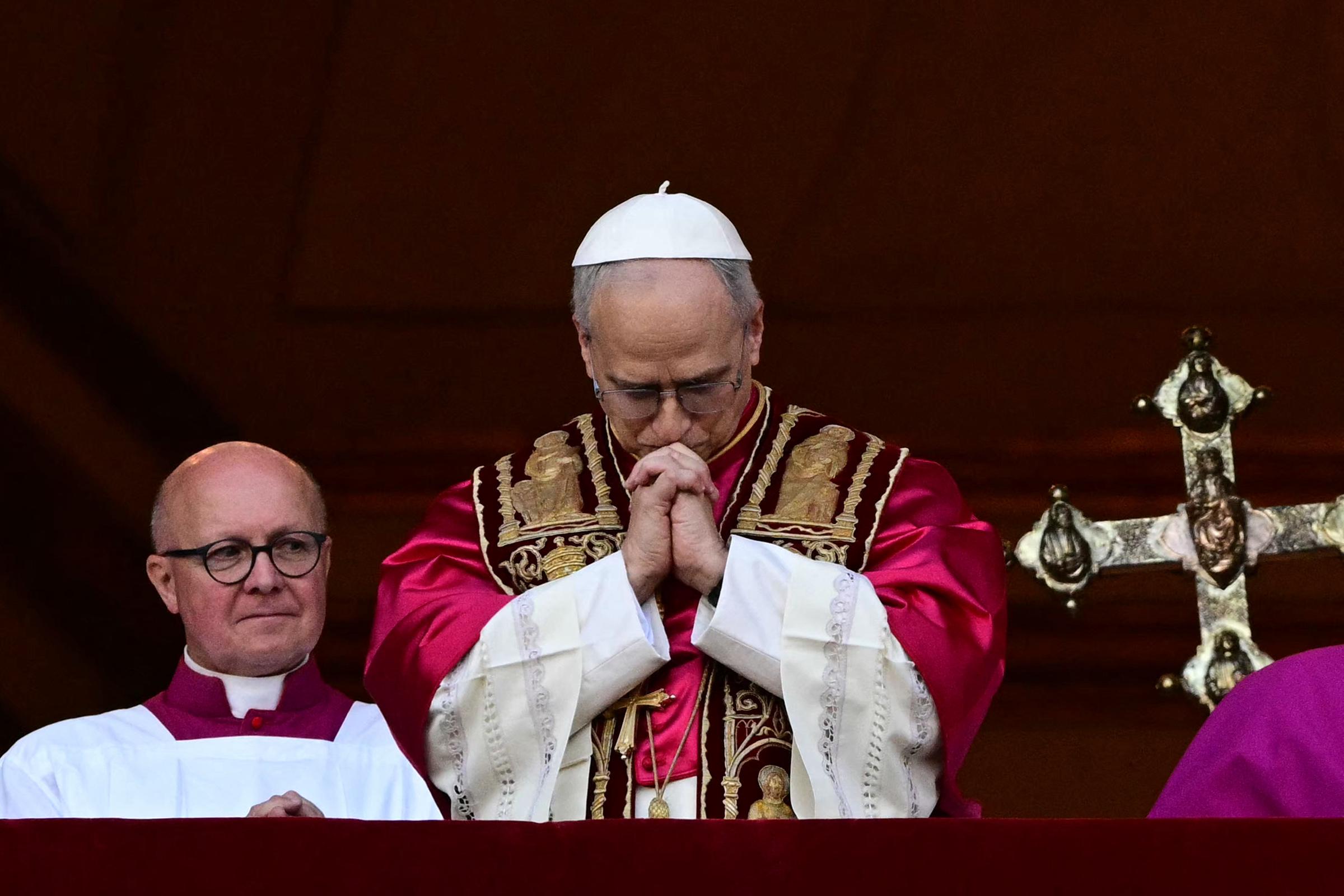 Newly elected Pope Leo XIV, Robert Francis Prevost / Source: Getty Images