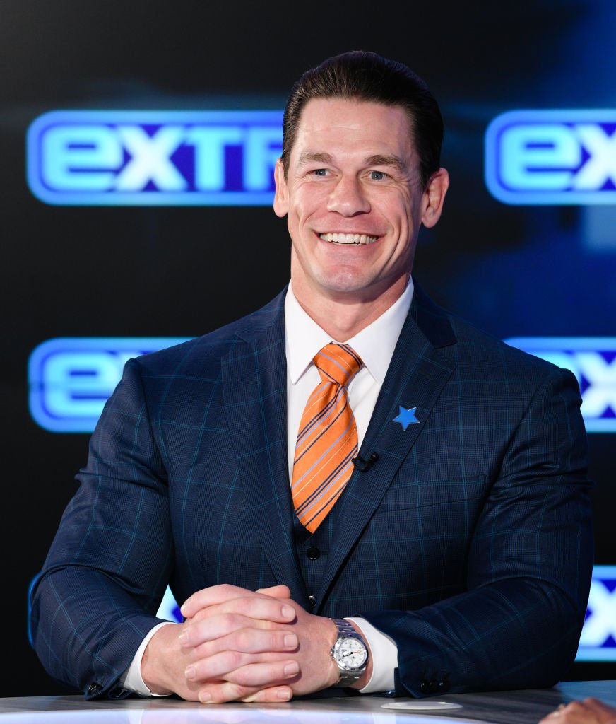 John Cena visits "Extra" at Burbank Studios on January 15, 2020 in Burbank | Photo: Getty Images