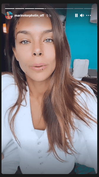 Marine Lorphelin s'exprime en story Instagram | Photo : Instagram/marinelorphelin_off/