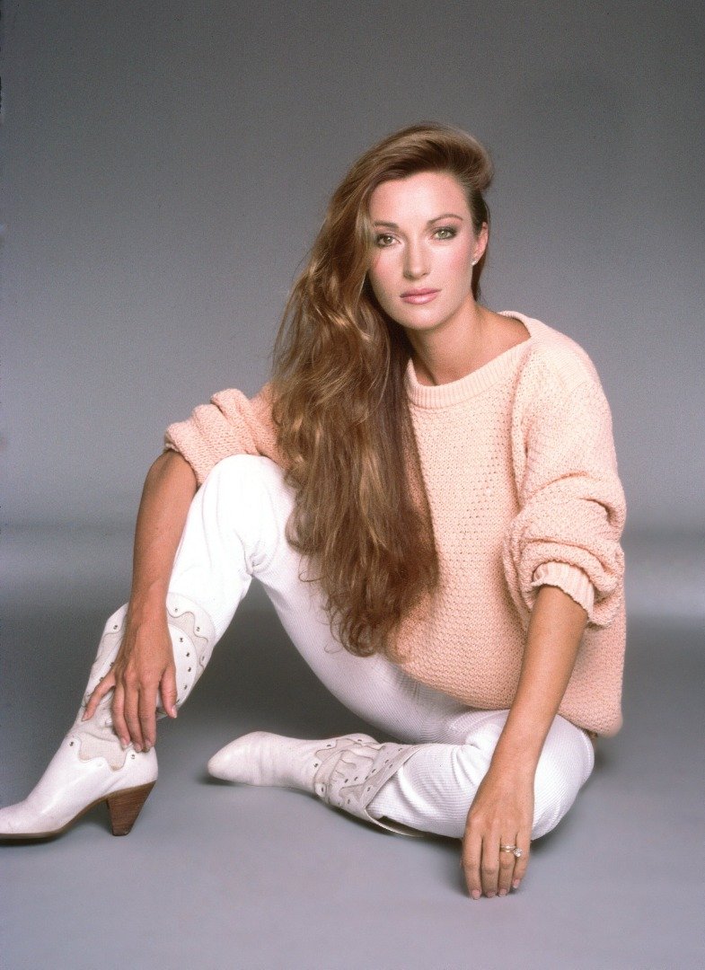 Actress Jane Seymour poses for a portrait in 1985 in Los Angeles, California. | Source: Getty Images