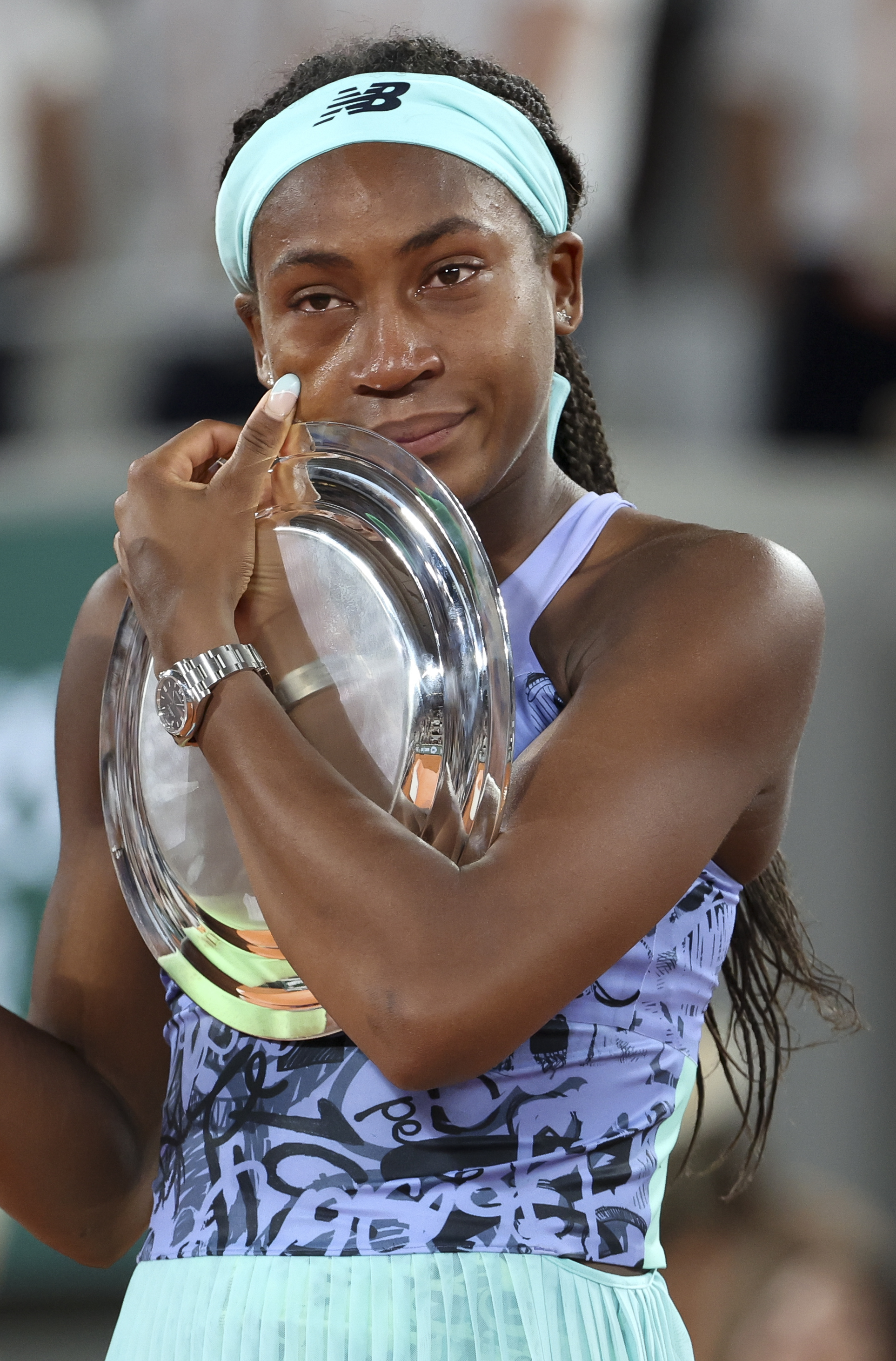 Coco Gauff on day 14 of the French Open 2022 on June 4, 2022 in Paris, France | Source: Getty Images