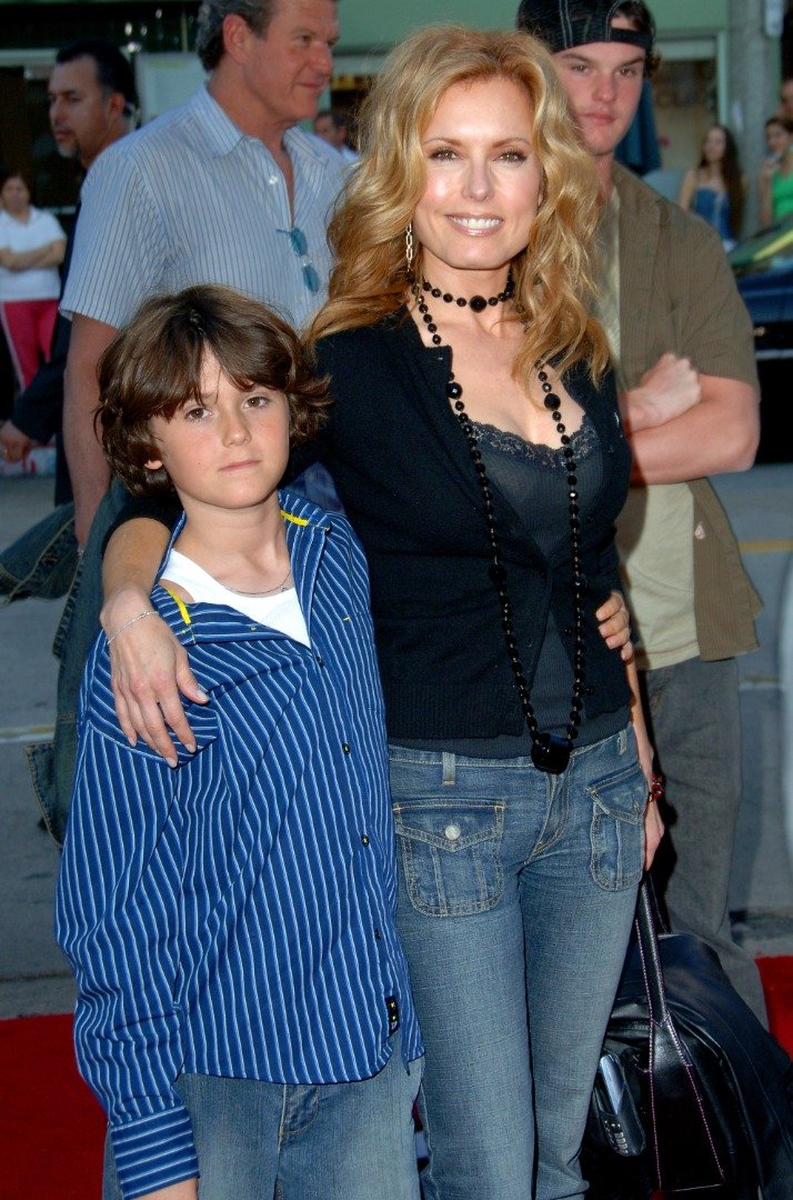 Tracey E. Bregman and son Landon attend "Click" Los Angeles Premiere at Manns Village Theater in Westwood, California, United States. | Source: Getty Images