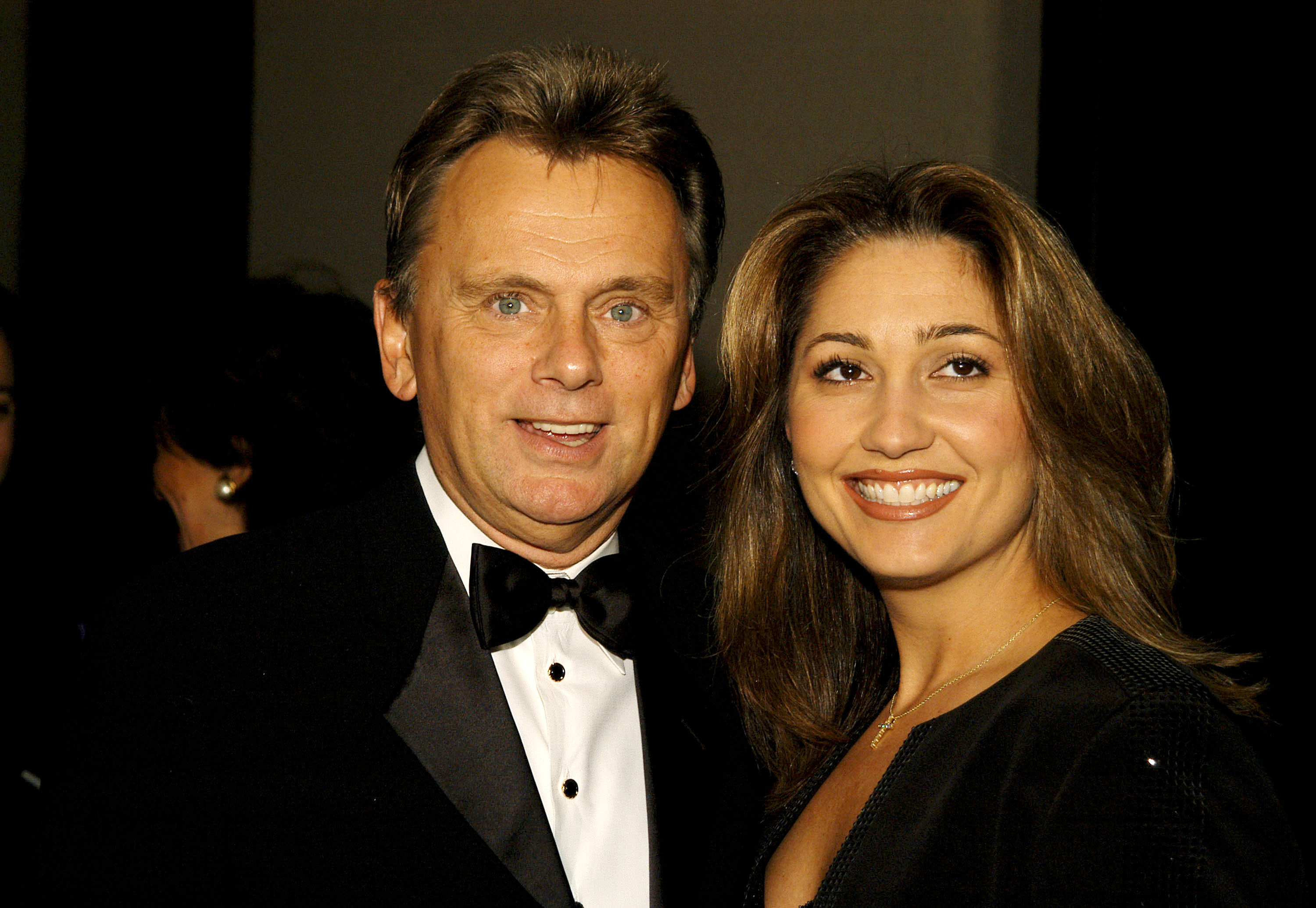 Lesly Brown and Pat Sajak at the 13th Annual Broadcasting & Cable Magazine Hall of Fame event on November 10, 2003 | Source: Getty Images