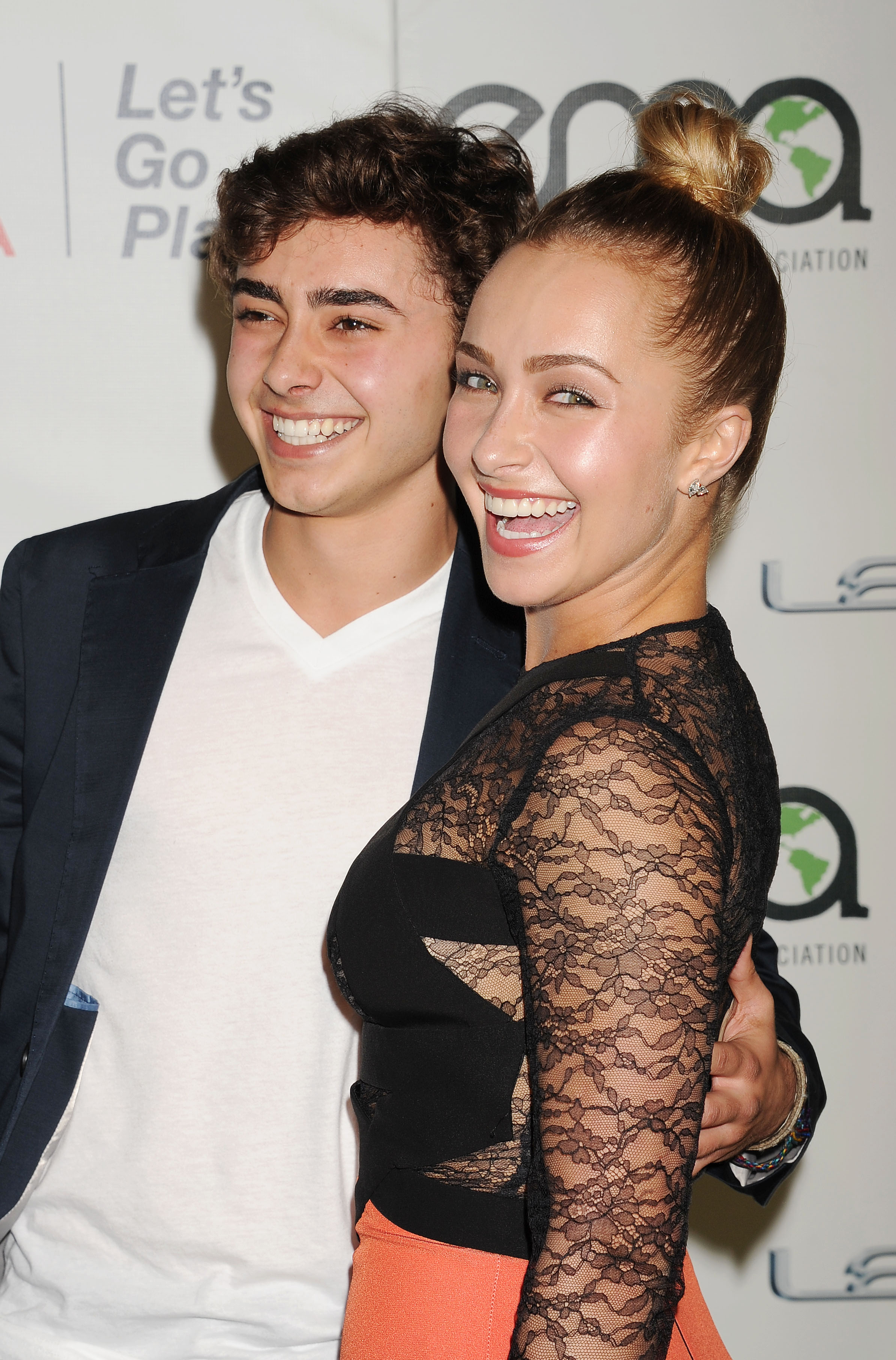 Jansen and Hayden Panettiere at the Environmental Media Awards on October 19, 2013, in Burbank, California | Source: Getty Images