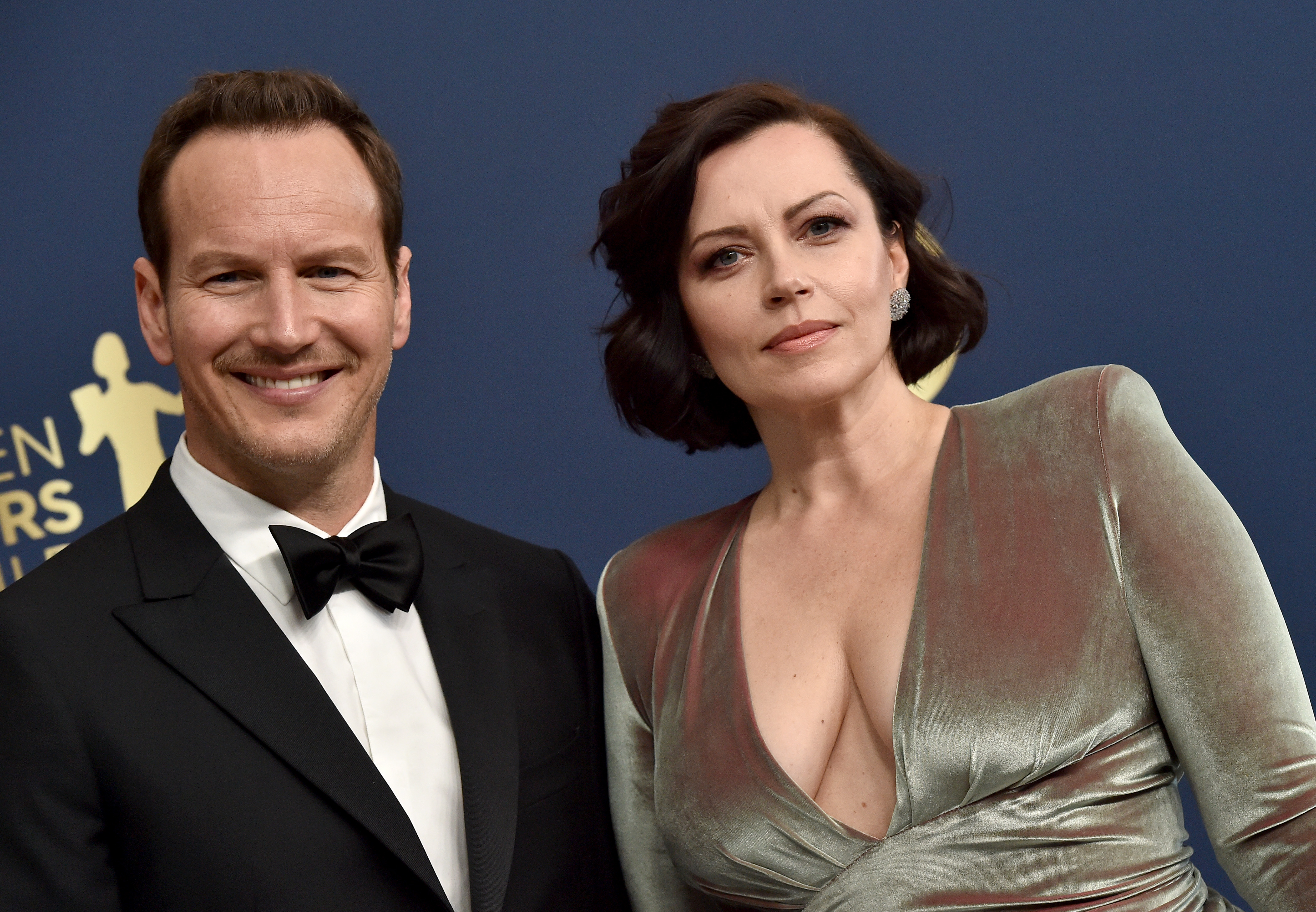 Patrick Wilson and his wife Dagmara Domińczyk attend the 28th Annual Screen Actors Guild Awards at Barker Hangar on February 27, 2022 in Santa Monica, California | Source: Getty Images