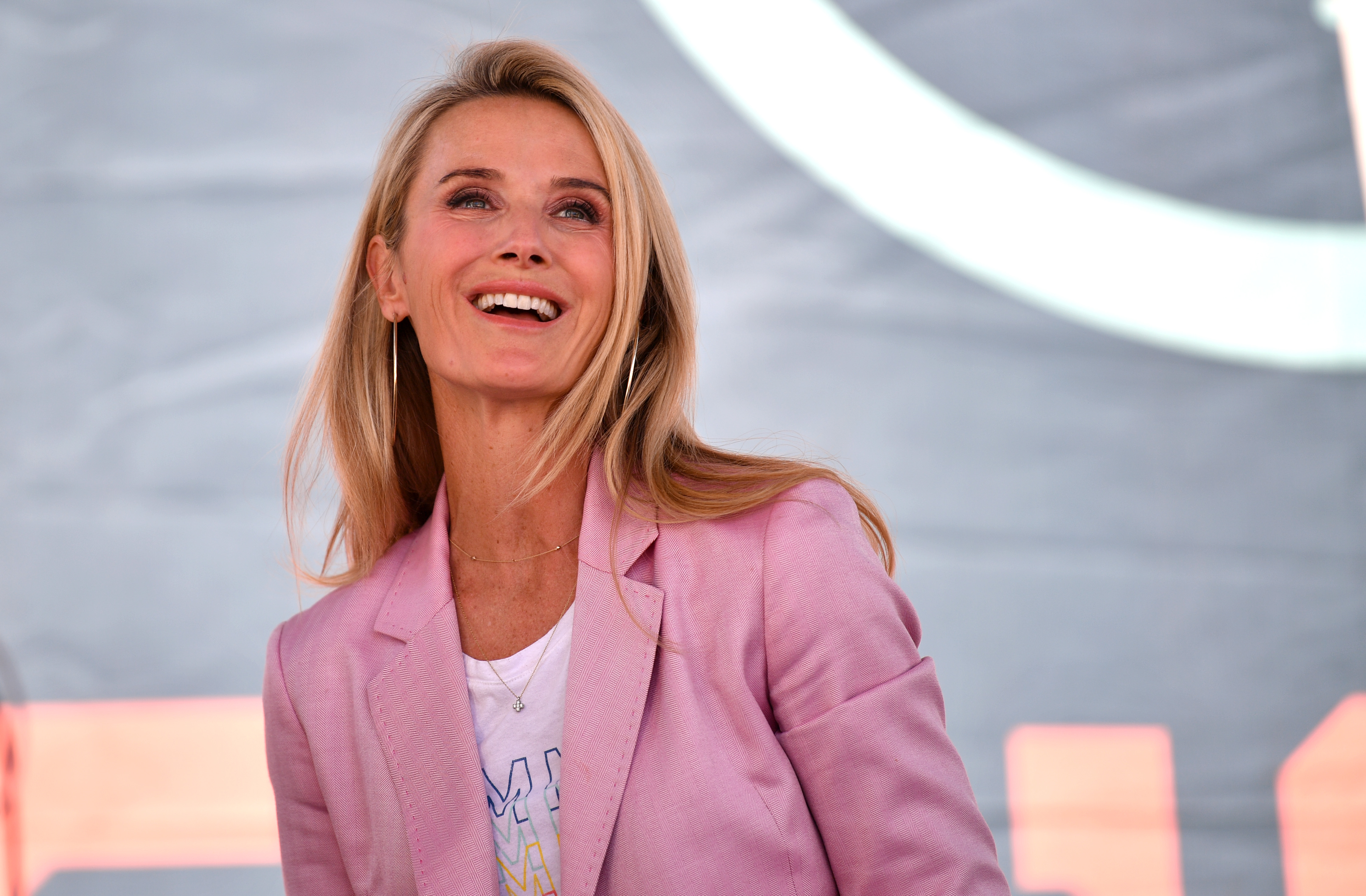 Jennifer Siebel Newsom at the Women's March Foundation's National Day of Action! The "Bans Off Our Bodies" reproductive rights rally on May 14, 2022, in Los Angeles, California. | Source: Getty Images