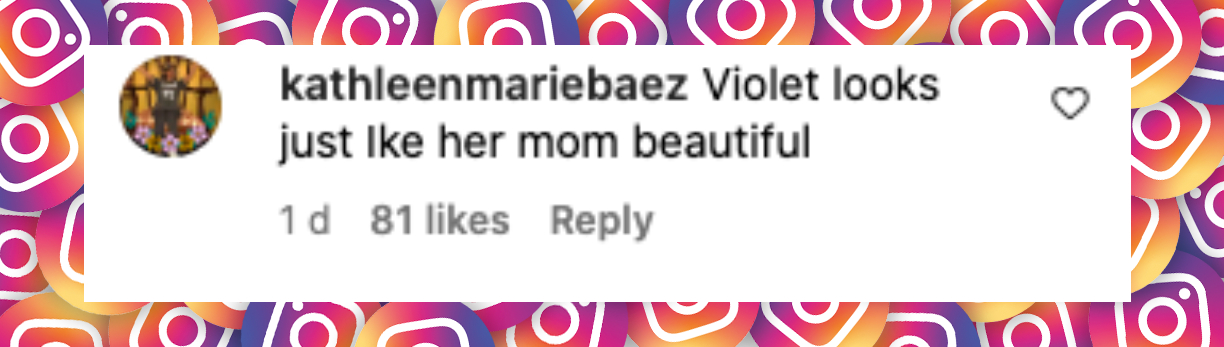 Fan comment about Violet Affleck and Jennifer Garner, posted on March 16, 2025. | Source: Instagram/backgrid_usa