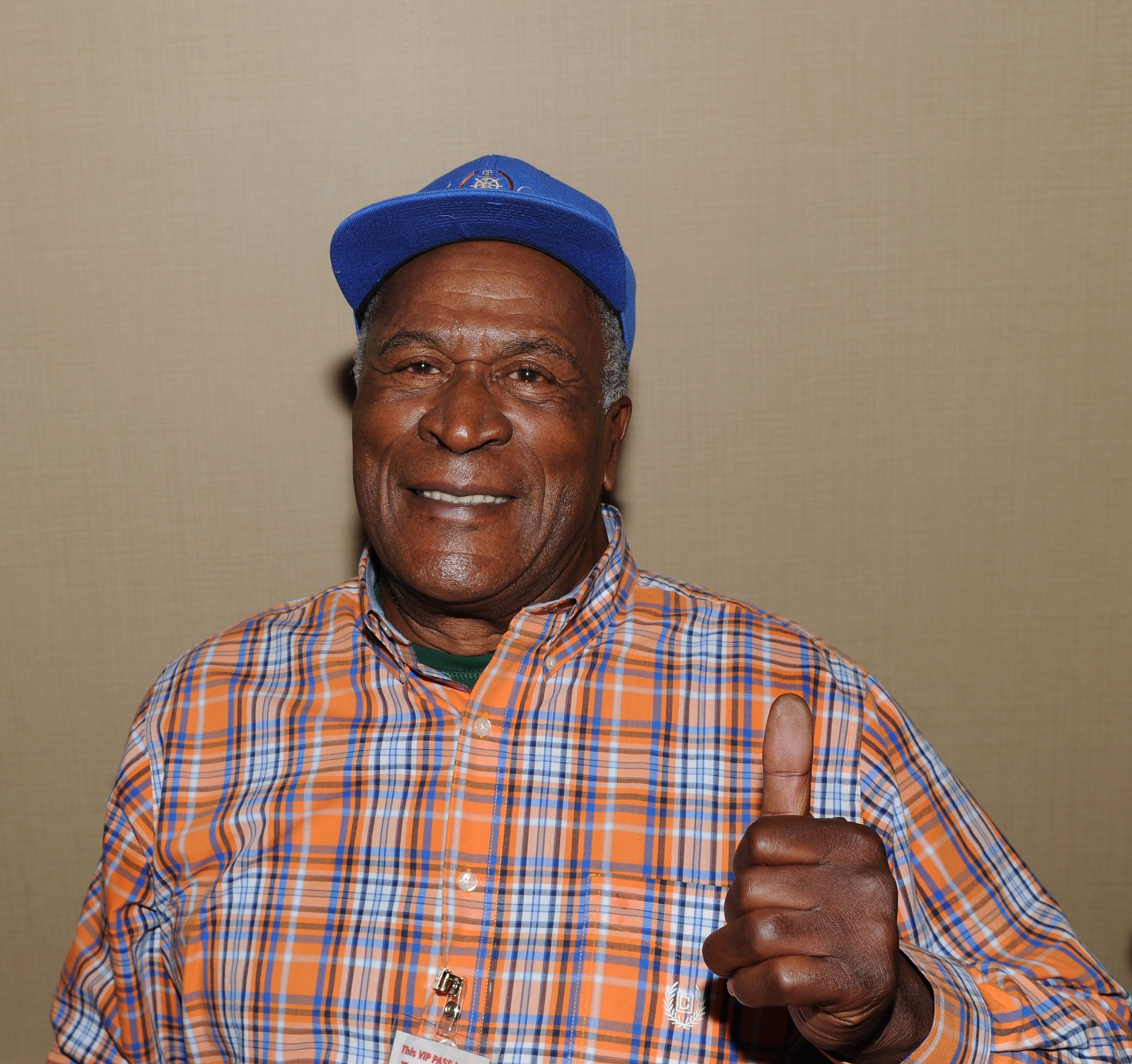 John Amos at Day 1 of the Chiller Theatre Expo at Sheraton Parsippany Hotel on October 23, 2015 | Photo: Getty Images