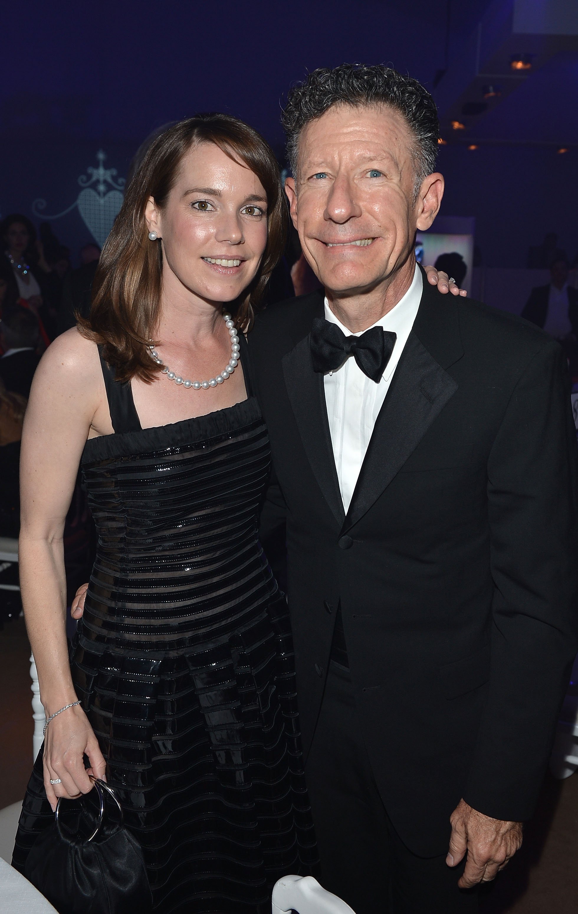 April Kimble and her husband Lyle Lovett attending the Haiti Carnival in Cannes during the 65th Annual Cannes Film Festival on May 18, 2012 in Cannes, France. / Source: Getty Images