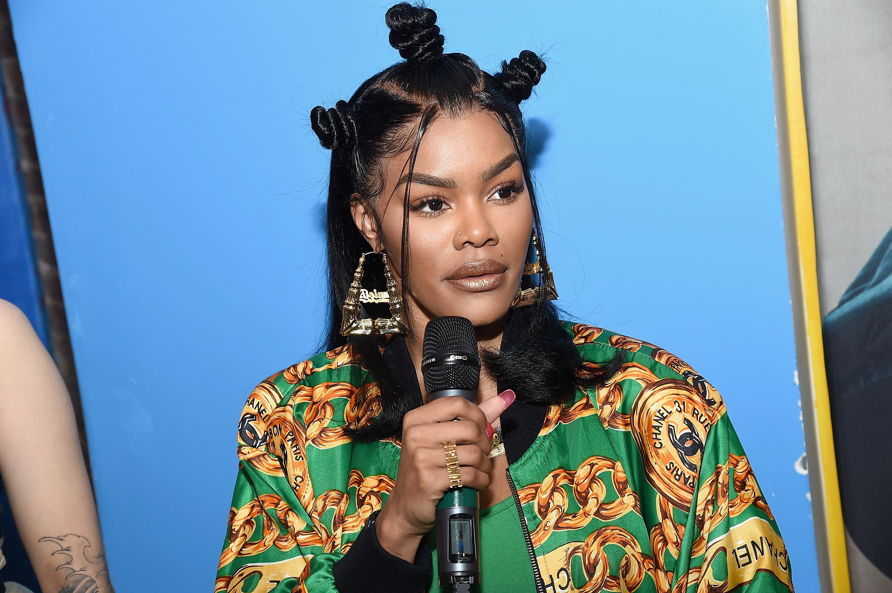 Teyana Taylor pictured at the Junie Bee Nail Salon grand opening on February 15, 2018 in New York City | Photo: Getty Images