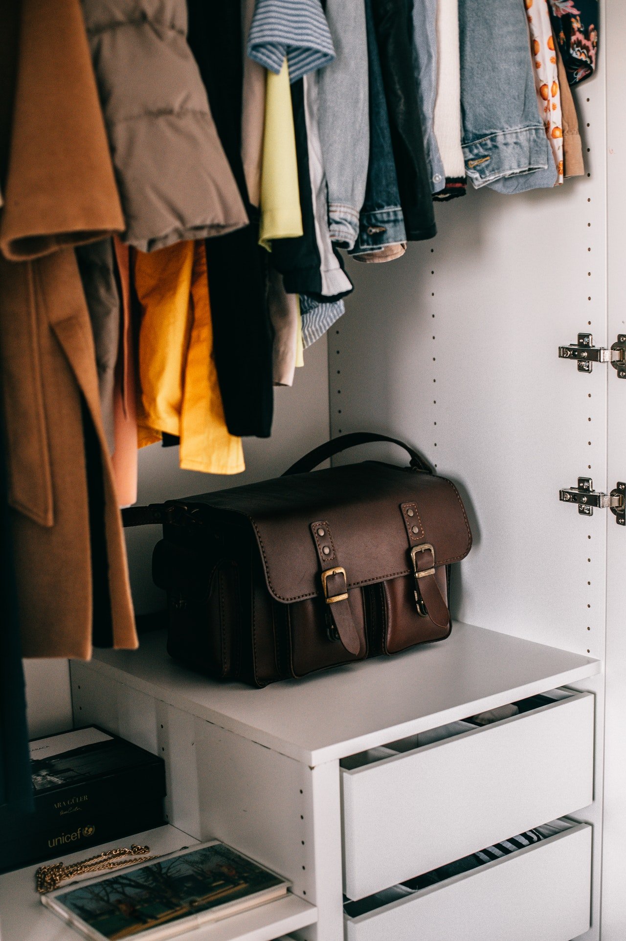 I noticed something odd in my closet. | Source: Pexels