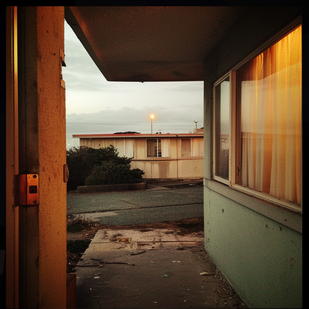 A rundown seaside motel | Source: Midjourney